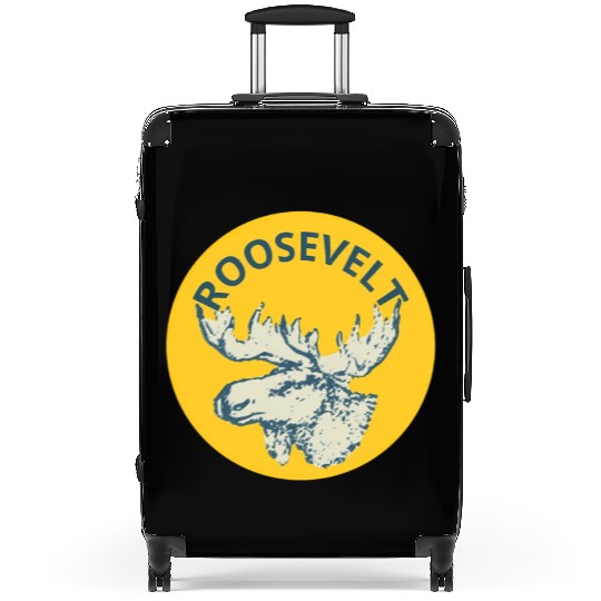 Teddy Roosevelt Bull Moose Py Suitcases