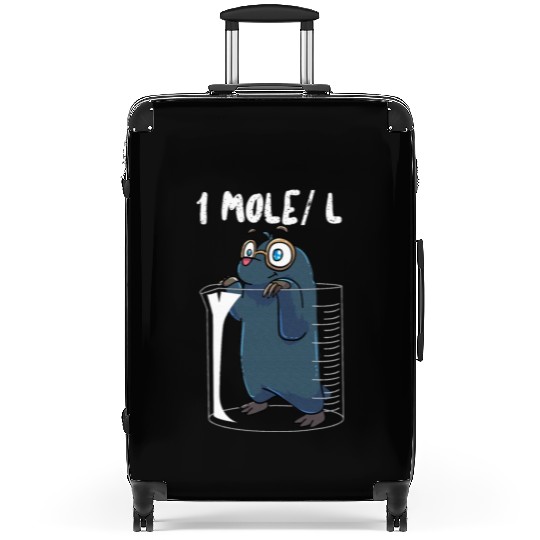 Chemistry Chemist Student Science Teacher Mole Suitcases