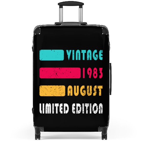 august 1983 Anniversary august 1983 august Suitcases