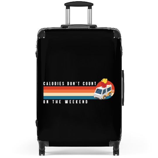 Fast Food Dining Food Truck Vendor Suitcases