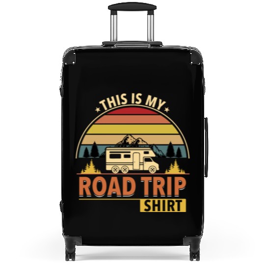 This Is My Road Trip Suitcases - Camper Gift Suitcases