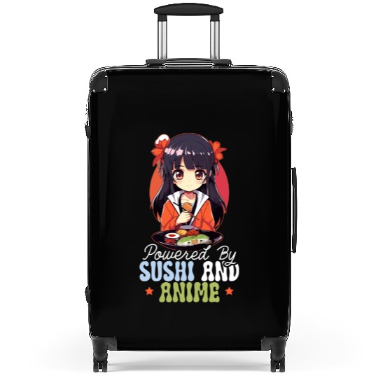 Anime Sushi Lover Nigiri Sashimi Food Manga Otaku Suitcases