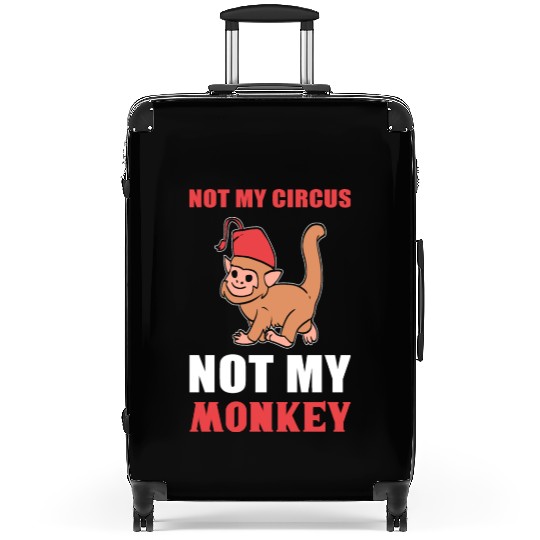 Not my Circus Animal Trainer Gift Suitcases