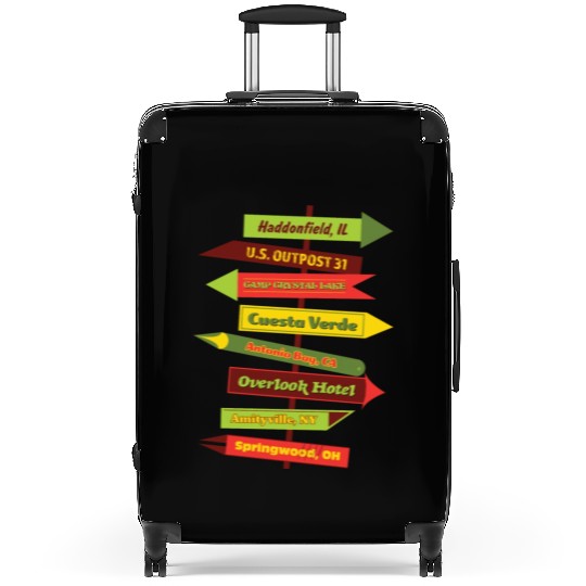 Horror Towns Usa Suitcases