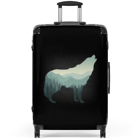 Lone Wolf Survives The Mountain Suitcases