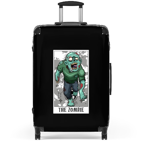 Funny The Zombie Tarot Card For Tarot Cards Suitcases