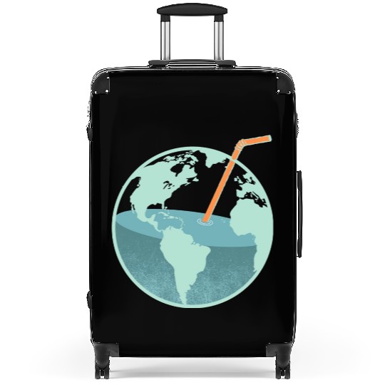 Are You Thirsty Our Planet Light Suitcases