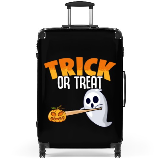 Creepy Baseball Pumpkin Ghost For Trick Or Treat Suitcases