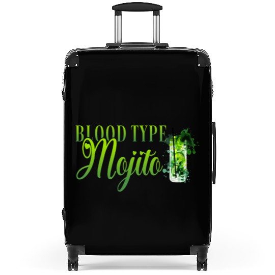 Blood Type Mojito Cocktail Bartender Suitcases