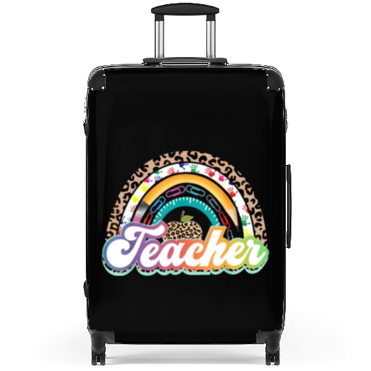 Teacher Life Rainbow Teacher S For Women Best Suitcases
