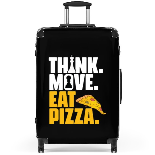 Funny Board Game Grandmaster For A Pizza Lover Suitcases