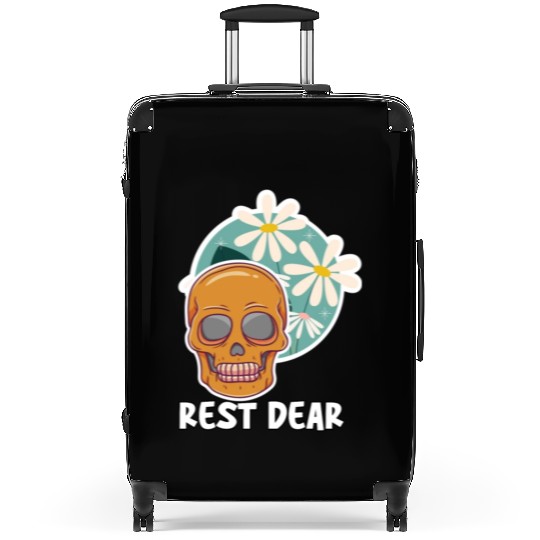 Rest In peace Halloween Day NFT Art Suitcases