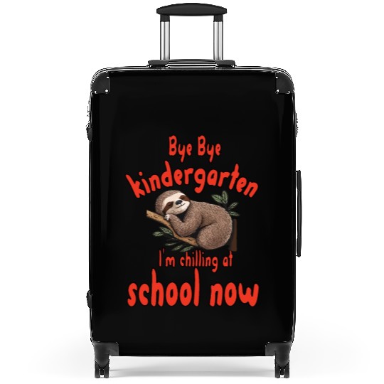 School kid, first grade, chill at school Suitcases