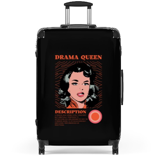 Drama Queen Description Suitcases
