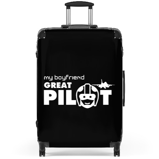 MY BOYFRIEND GREAT PILOT Suitcases
