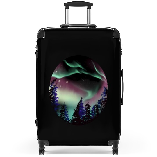 Northern Lights Aurora Borealis For Or Suitcases