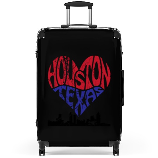 Houston, Texas Pride: Embrace the Spirit USA Suitcases