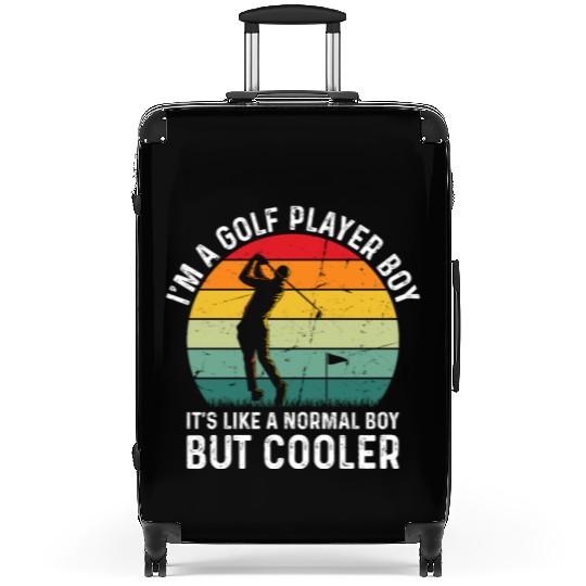 I'm A Golf Player Boy - Golfer Golfing Boys Suitcases