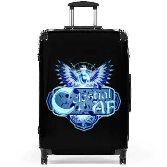 Celestial AF Healing Potion and Angel Wings Suitcases