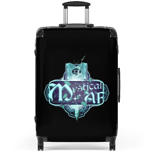 Mystical AF Spell Book and Mystic Eye Suitcases