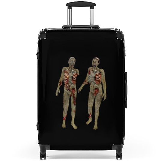 10 zombie Undead cannibal Horror Monster Suitcases