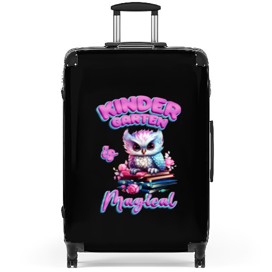Enchanting Kindergarten Owl - Kindergarten is Magi Suitcases