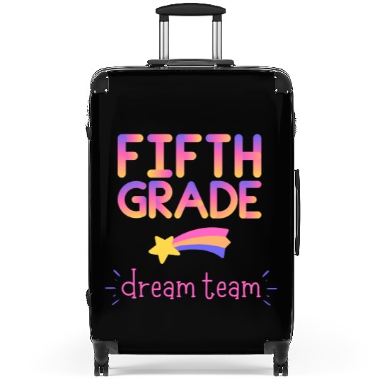 Bright Dream Team Teacher Student Suitcases