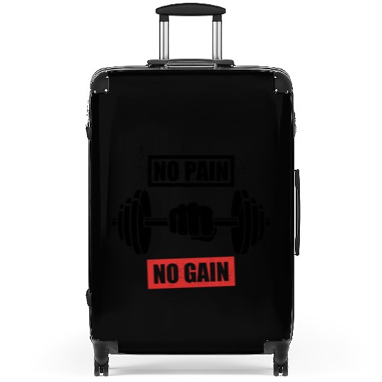 Power Up Your Workout With Our No Pain No Gain Gym Suitcases