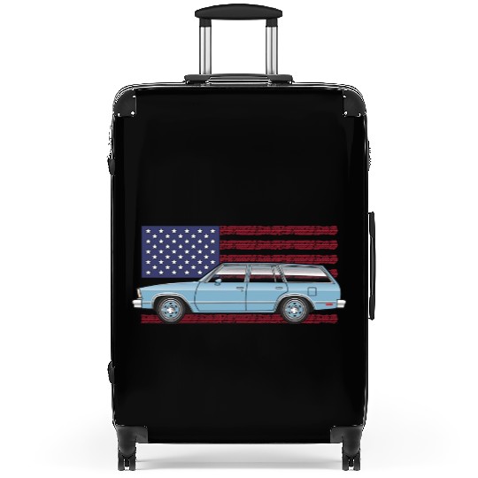 Usa Light Blue Suitcases