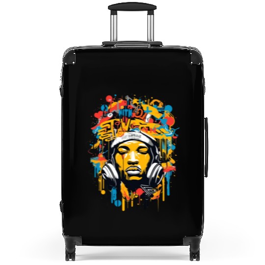 Hip-hop, music, rap, rapper, sound, gift Suitcases