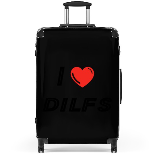 I Love Dilfs Suitcases