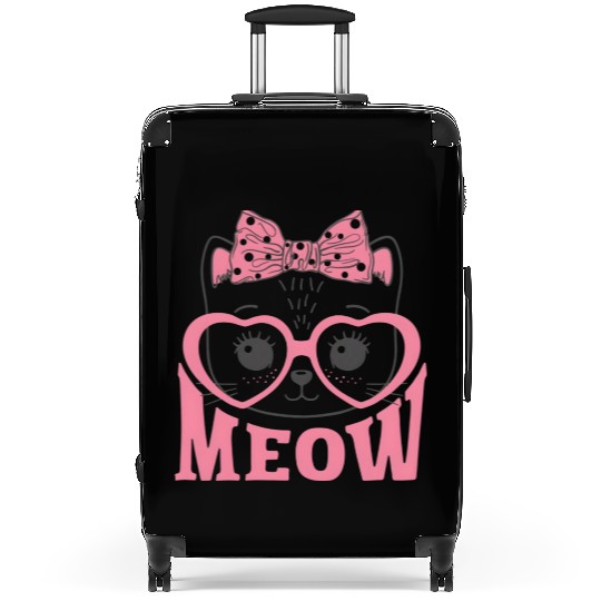 Playful Cat Whispers: Simply Meow Suitcases
