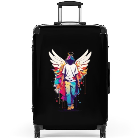 Angel with no face Suitcases