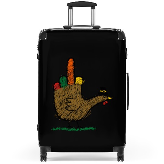 Thanksgiving Bird Suitcases