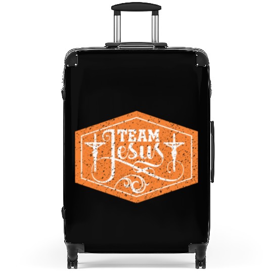 Team Jesus Christian Christmas Suitcases