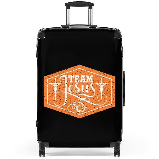 Team Jesus Christian Christmas Suitcases