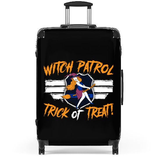 Witch Patrol: Trick or Treat! Policeman Halloween Suitcases