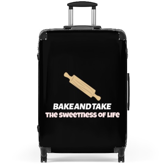 Bake and take the sweetness of life Suitcases