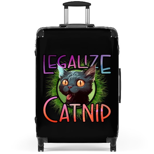 Legalize Catnip Suitcases