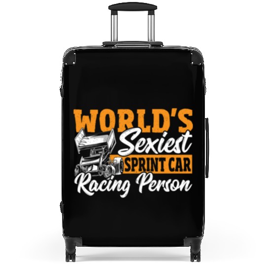 World's Sexiest Sprint Car Racer Sprint Car Racing Suitcases