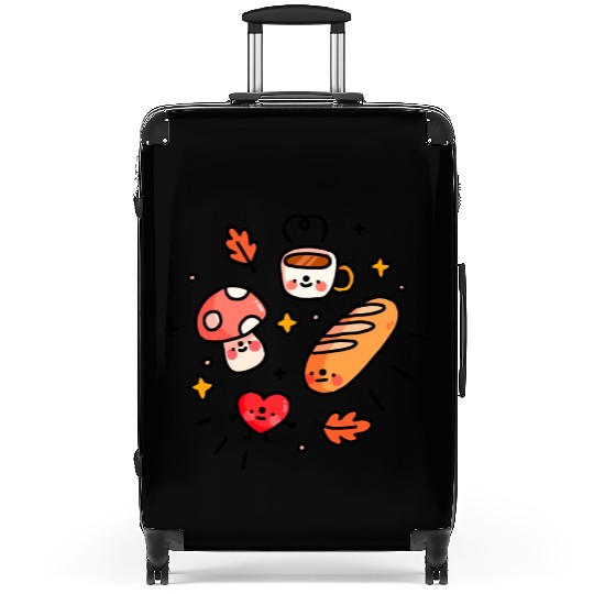 Fall Friends Suitcases