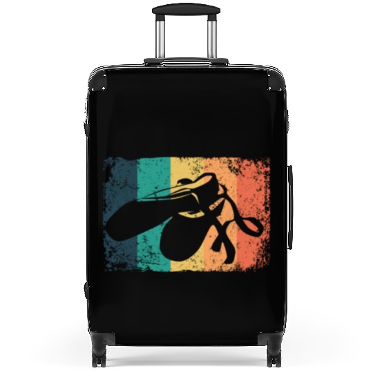 Ballet Shoes Vintage Woman Ballerina Suitcases