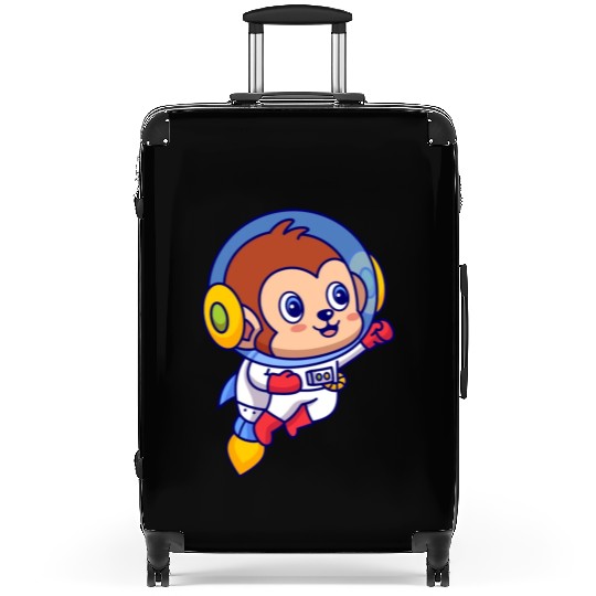 Flying Monkey Astronaut Suitcases