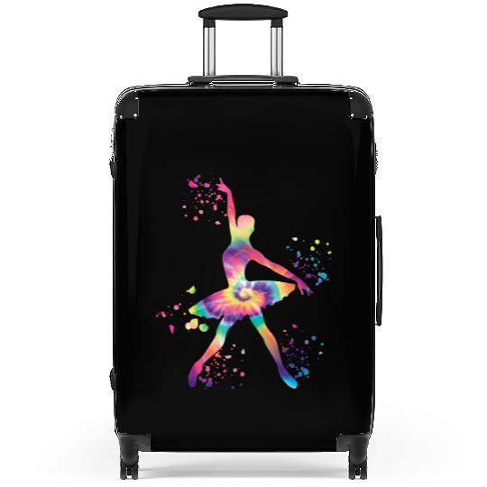 Ballet Dancer Colorsplash Ballerina Suitcases