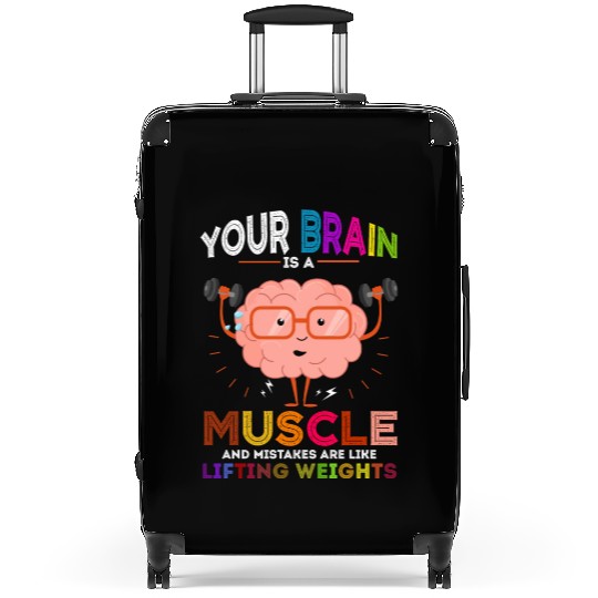Growth Mindset Teacher Your Brain Is A Muscle Suitcases