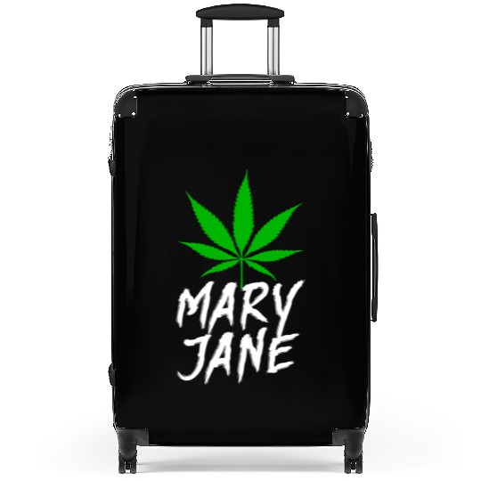 Mary Jane Kush Suitcases