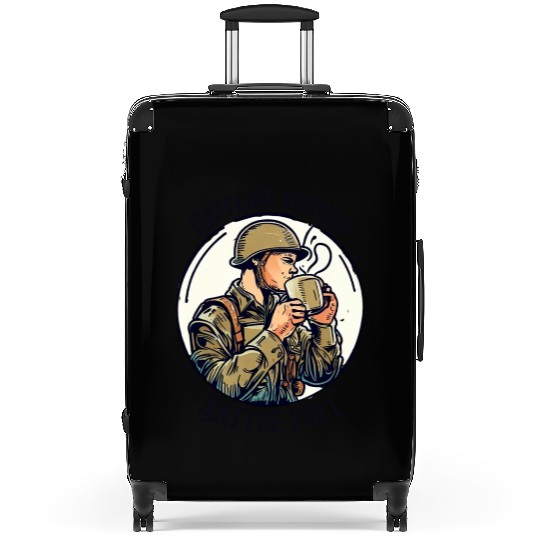 Caffeine infused Battle Soldier Suitcases