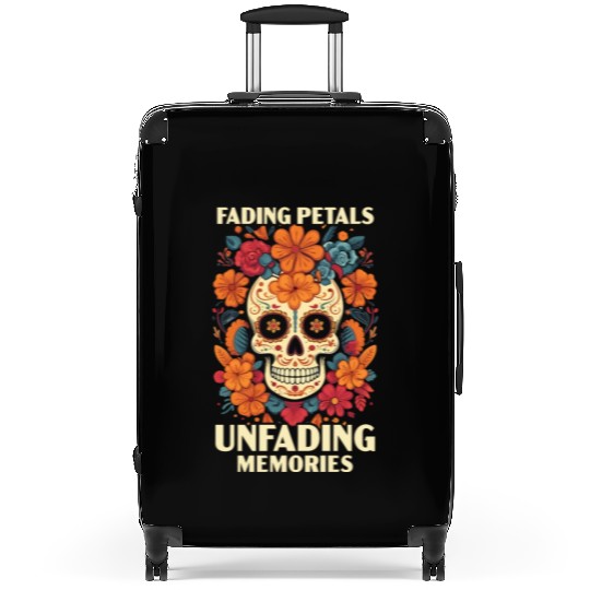 Dia De Los Muertos Sugar Skull Mexican Holiday Suitcases