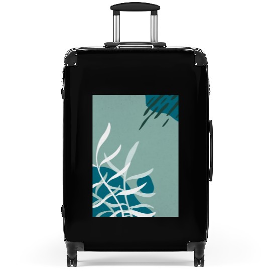 Aesthetic nature art Suitcases