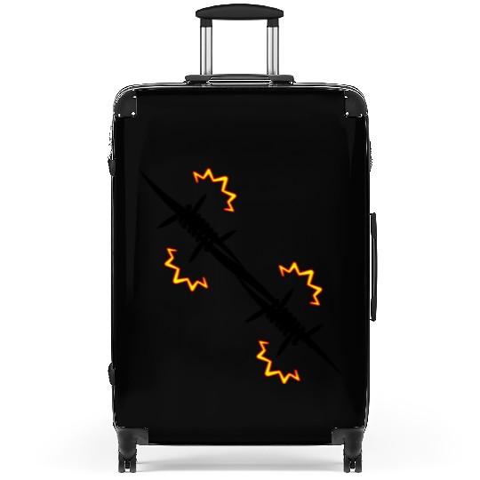 Electric fence barbed wire Suitcases